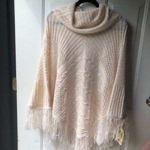 NWT One World Cream Shawl